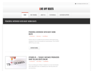 liveoffbeats.com screenshot