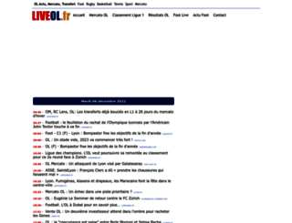 liveol.fr screenshot