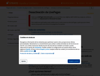 livepages.es screenshot