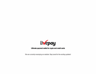 livepay.com screenshot