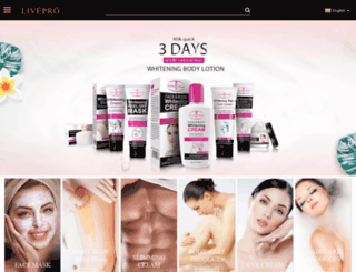 livepro-beauty.com screenshot