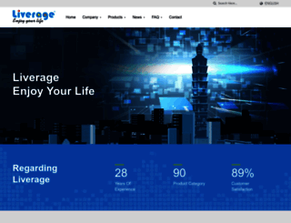 liverage.com.tw screenshot