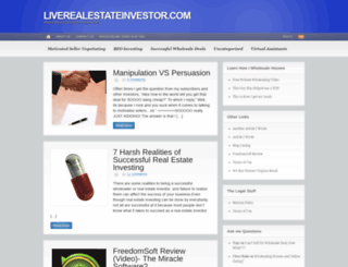liverealestateinvestor.com screenshot