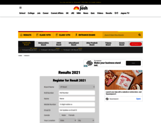 liveresults.jagranjosh.com screenshot