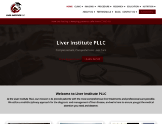 liverinstitutepllc.org screenshot