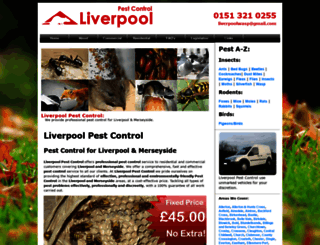 liverpool-pest-control.co.uk screenshot
