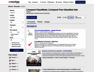liverpool.ukclassifieds.co.uk screenshot