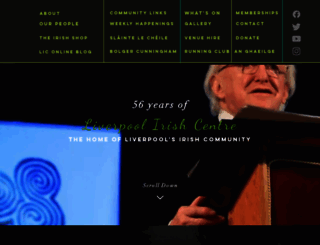 liverpoolirishcentre.org screenshot
