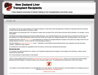 livers.org.nz screenshot