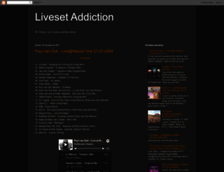 livesetaddiction.blogspot.com screenshot