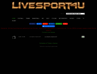 livesports4u.xyz screenshot
