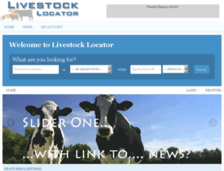 livestocklocator.co.uk screenshot
