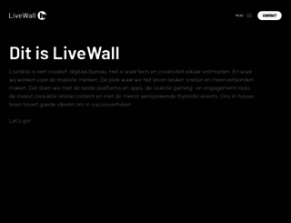 livewall.nl screenshot