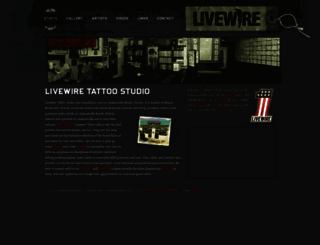 livewiretattoo.com screenshot