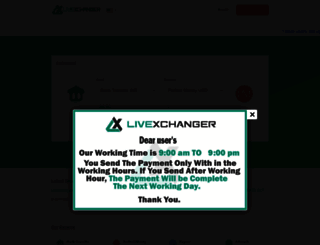 livexchanger.com screenshot