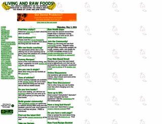 living-foods.com screenshot