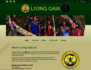 living-gaia.org screenshot