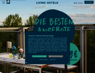 living-hotels.de screenshot