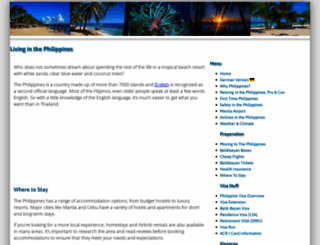 living-in-the-philippines.com screenshot