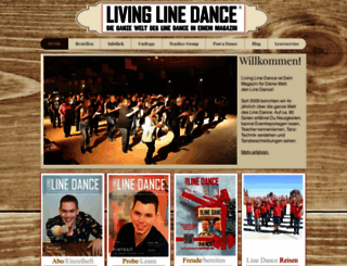 living-linedance.de screenshot