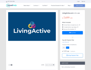 livingactive.com screenshot