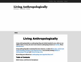 livinganthropologically.com screenshot