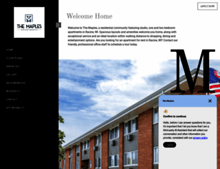 livingatthemaples.com screenshot