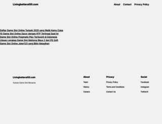 livingbetterat50.com screenshot