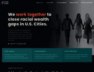 livingcities.org screenshot