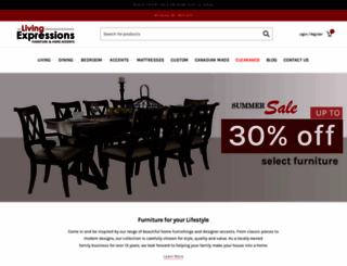 livingexpressions.ca screenshot