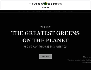 livinggreensfarm.com screenshot