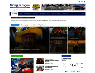 livinginlogan.com.au screenshot