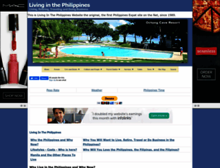 livinginthephilippines.com screenshot
