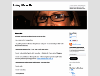 livinglifeasme.wordpress.com screenshot