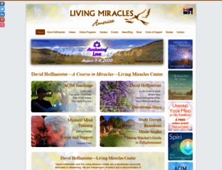 livingmiraclescenter.org screenshot