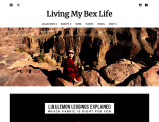 livingmybexlife.com screenshot