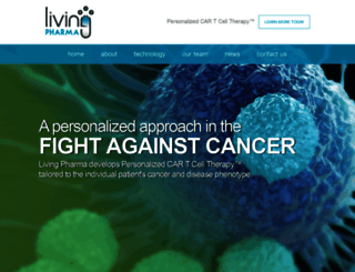 livingpharma.com screenshot