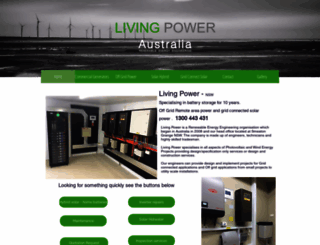livingpower.com.au screenshot