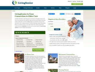 livingsenior.com screenshot