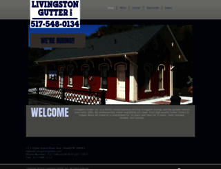 livingstongutter.com screenshot