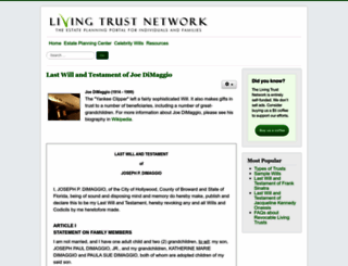 livingtrustnetwork.com screenshot