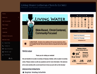 livingwateraz.org screenshot