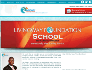 livingwayng.org screenshot