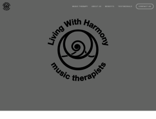 livingwithharmony.net screenshot