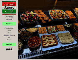 livoniabakeryandcafe.com screenshot