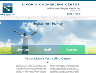 livoniacounselingcenter.net screenshot