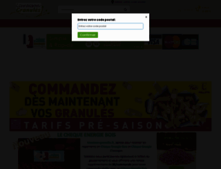 livraison-granules.fr screenshot