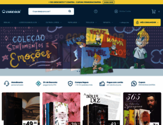 livrariacristaemmerick.com.br screenshot