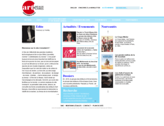 livresdart.fr screenshot