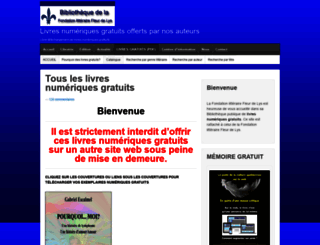 livresnumeriquesgratuits.wordpress.com screenshot